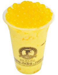 奶茶博士芒果雪泡蛋奶